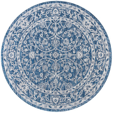 Palazzo Vine And Border Textured Weave Indoor/outdoor Area Rug